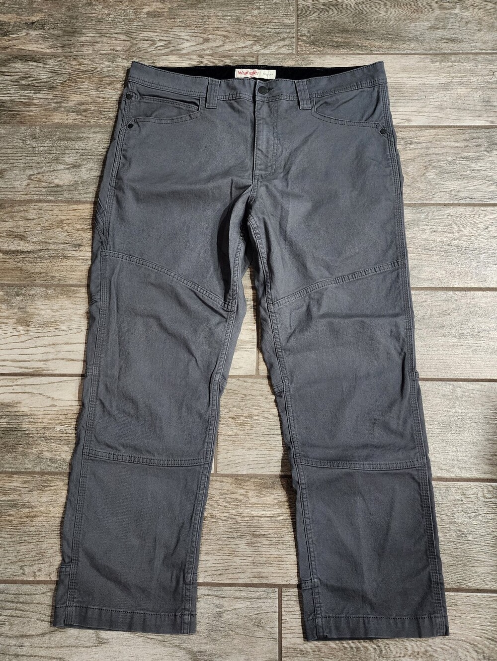 Wrangler ATG Utility Pant 36x29 Gray Reinforced Articulated Knee